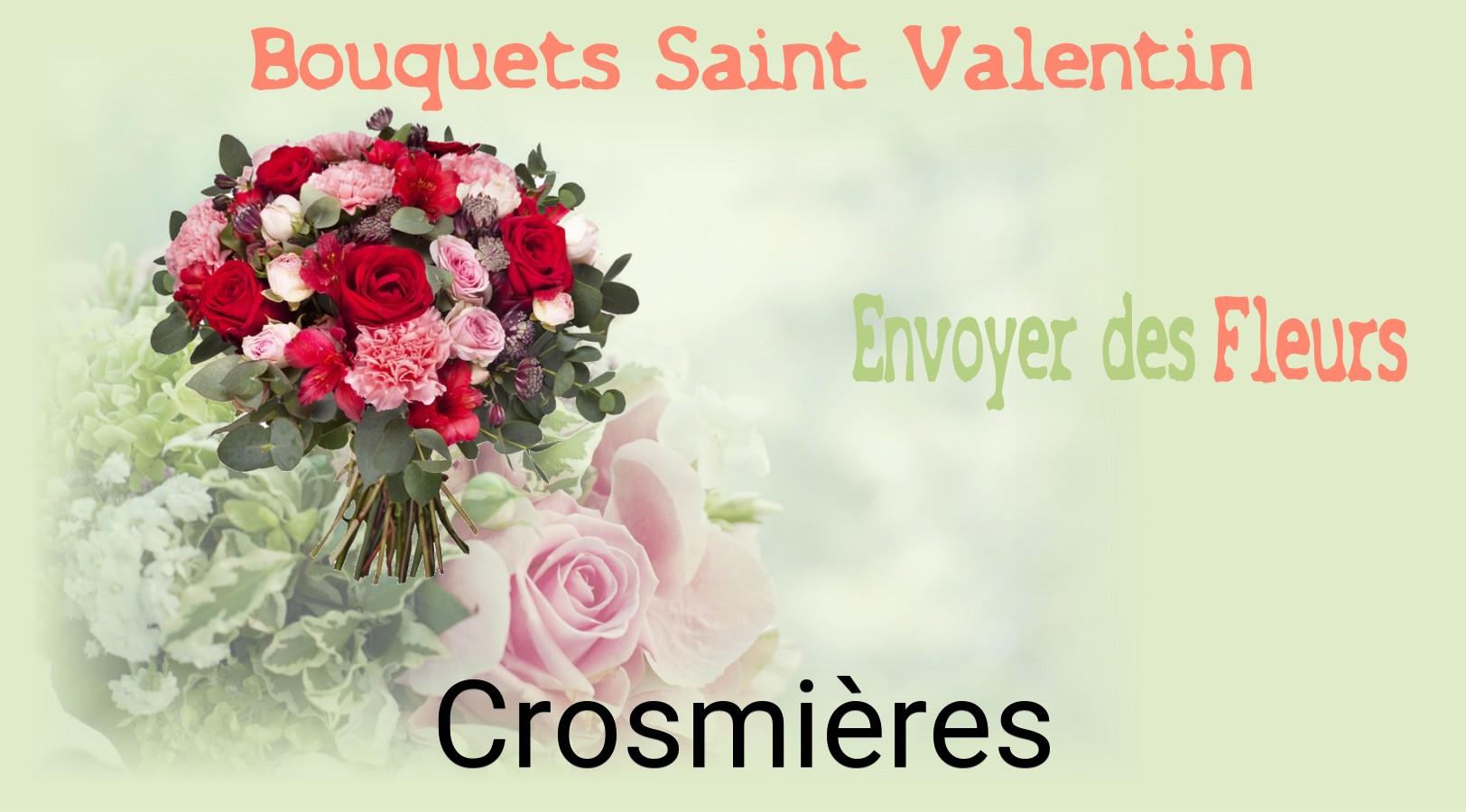 Roses de Saint-Valentin livrées à Crosmières